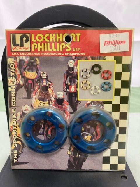 LP Racing 428-1601 Slider Buttons Blue New Genuine