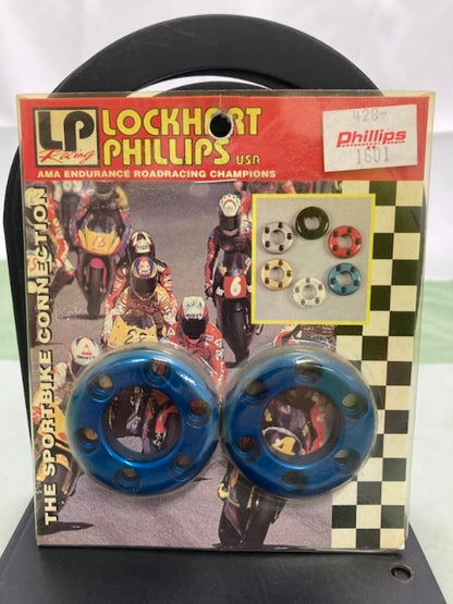 LP Racing 428-1601 Slider Buttons Blue New Genuine