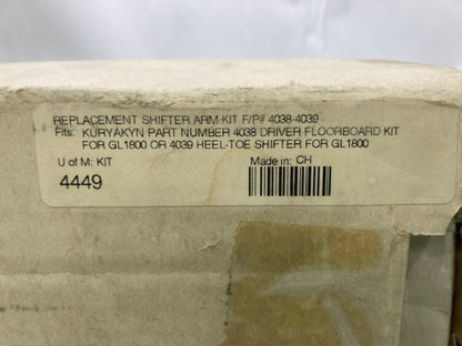 Kuryakyn 4449 Replacement Shifter Arm Kit for Honda GL1800 New Genuine