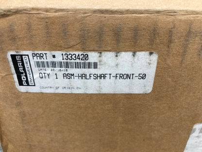 Polaris 1333420 Asm-Halfshaft, Front, 8.8 New Genuine