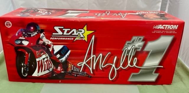Action 1:9 Angelle Seeling Winston 2001 Pro Stock Bike 101353 New