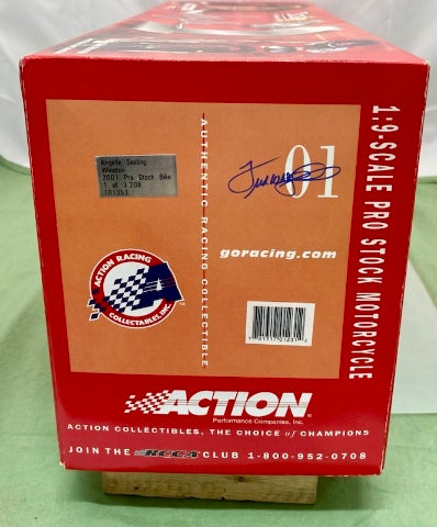 Action 1:9 Angelle Seeling Winston 2001 Pro Stock Bike 101352 New
