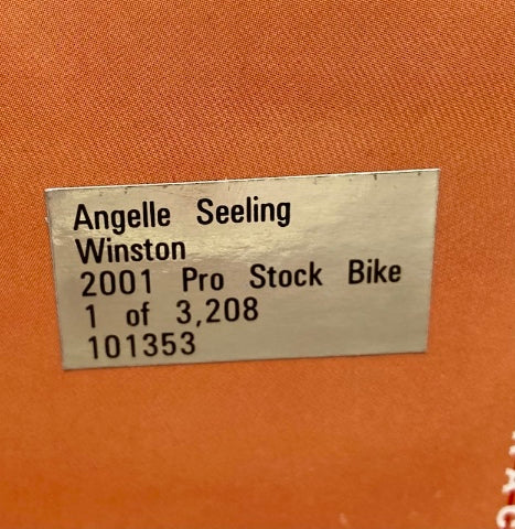 Action 1:9 Angelle Seeling Winston 2001 Pro Stock Bike 101353 New