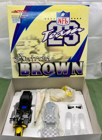 Action 1:9 Antron Brown Herrman & Son NFL Team 23 2000 Pro-Stock Bike New