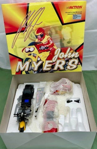 Action 1:9 John Myers 1996 Pro Stock Bike New