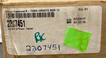 Polaris 2207451 K-Tank Update Rzr 170 Efi New Genuine