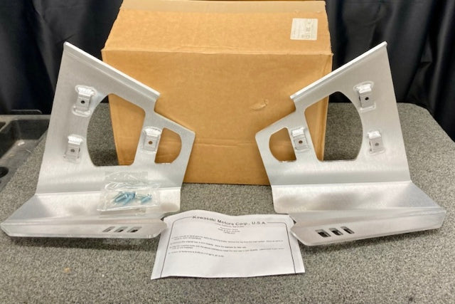 Kawasaki TX750-012 Teryx Rear A Arm Guard Plates New Genuine