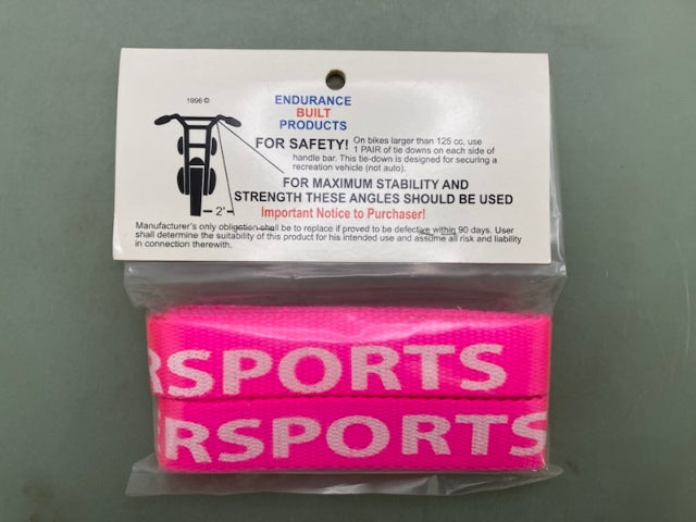 Adran Motorcycle Tie Down Assists Pink FDR Powersports Branded New Genuine