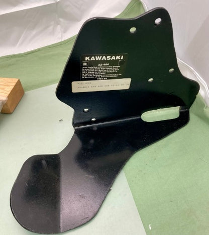 Kawasaki Right 22-400 / Left 22-400 Steel Foot Guard Plates, 92'-93' 400 4X4  Genuine