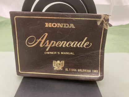 Honda 61MB9751 GL1100A Goldwing Aspencade Owner's Manual 1983 Genuine