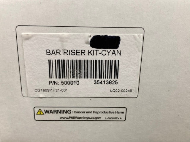 Stacyc 500010 Bar Riser Kit - Cyan New Genuine