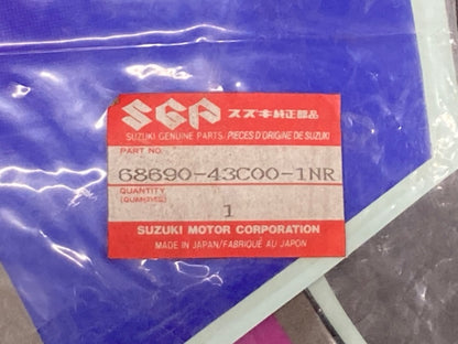Suzuki 68690-43C00-1NR Left-Hand Side Tape Set/Decal New Genuine