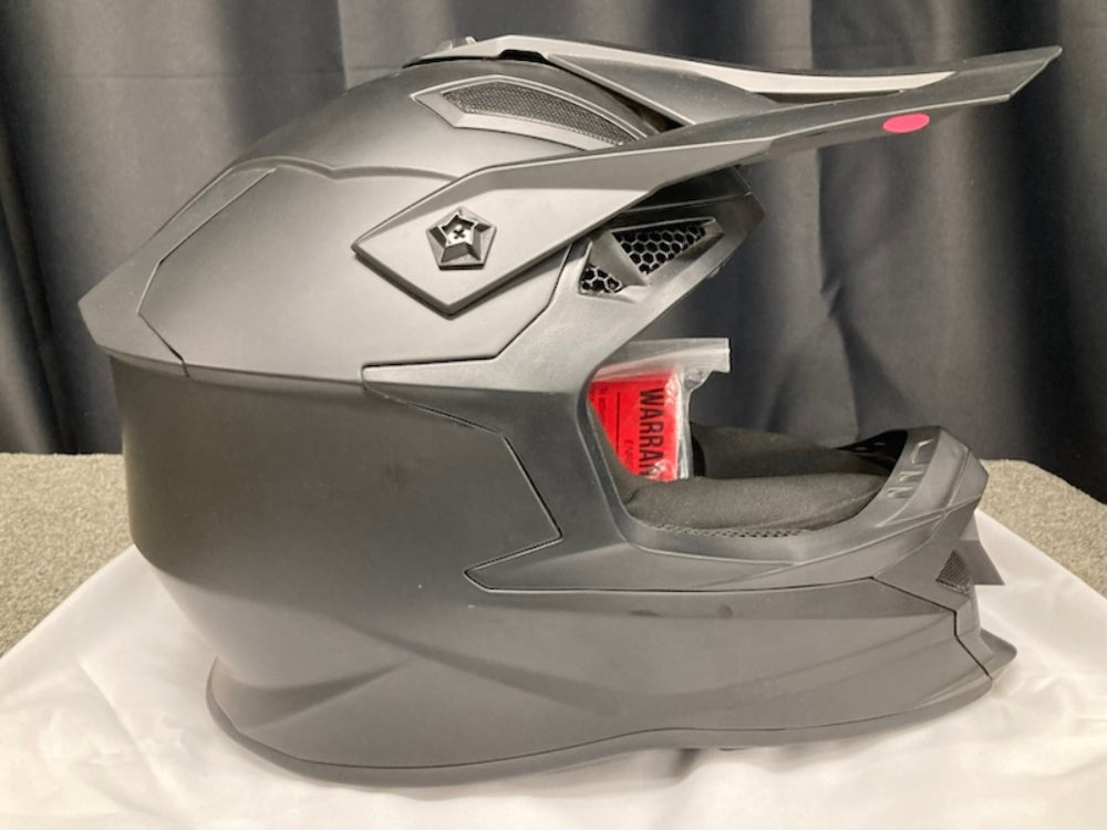 Polaris 286155702 Tenacity 4.0 Off-Road Helmet (Small, Black Matte) New Genuine