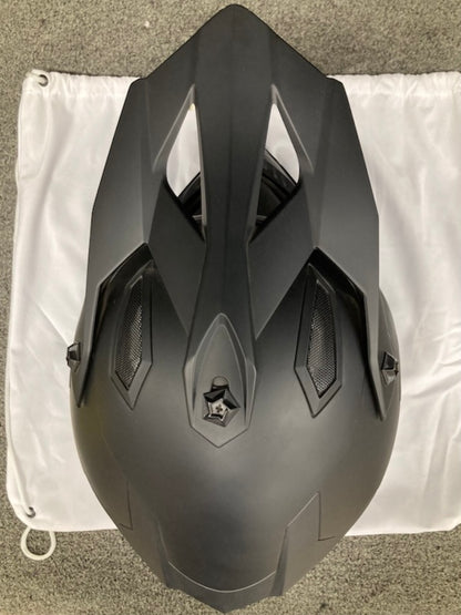 Polaris 286155702 Tenacity 4.0 Off-Road Helmet (Small, Black Matte) New Genuine