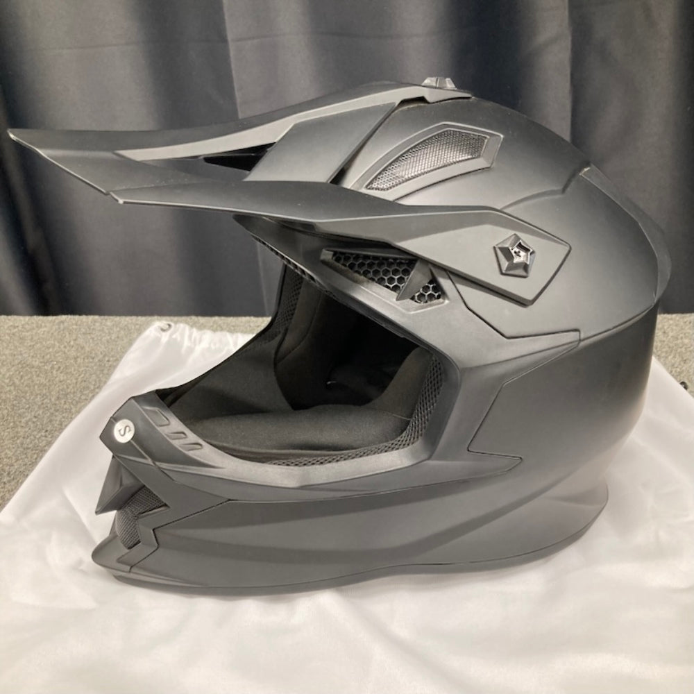 Polaris 286155702 Tenacity 4.0 Off-Road Helmet (Small, Black Matte) New Genuine