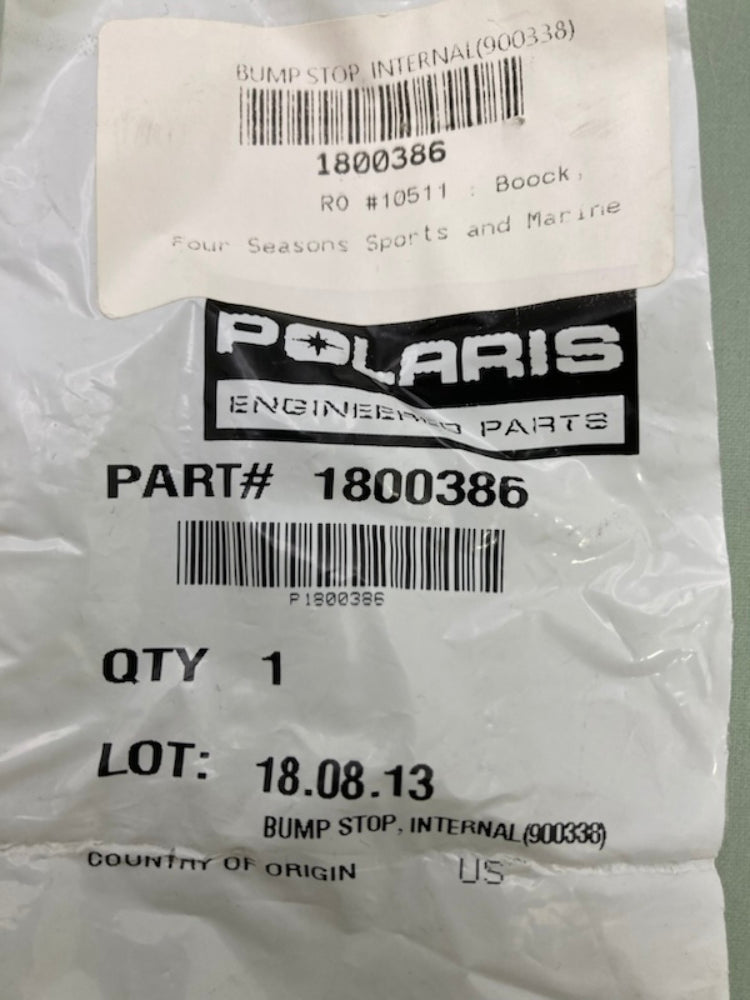 Polaris 1800386 Internal Bump Stop New Genuine