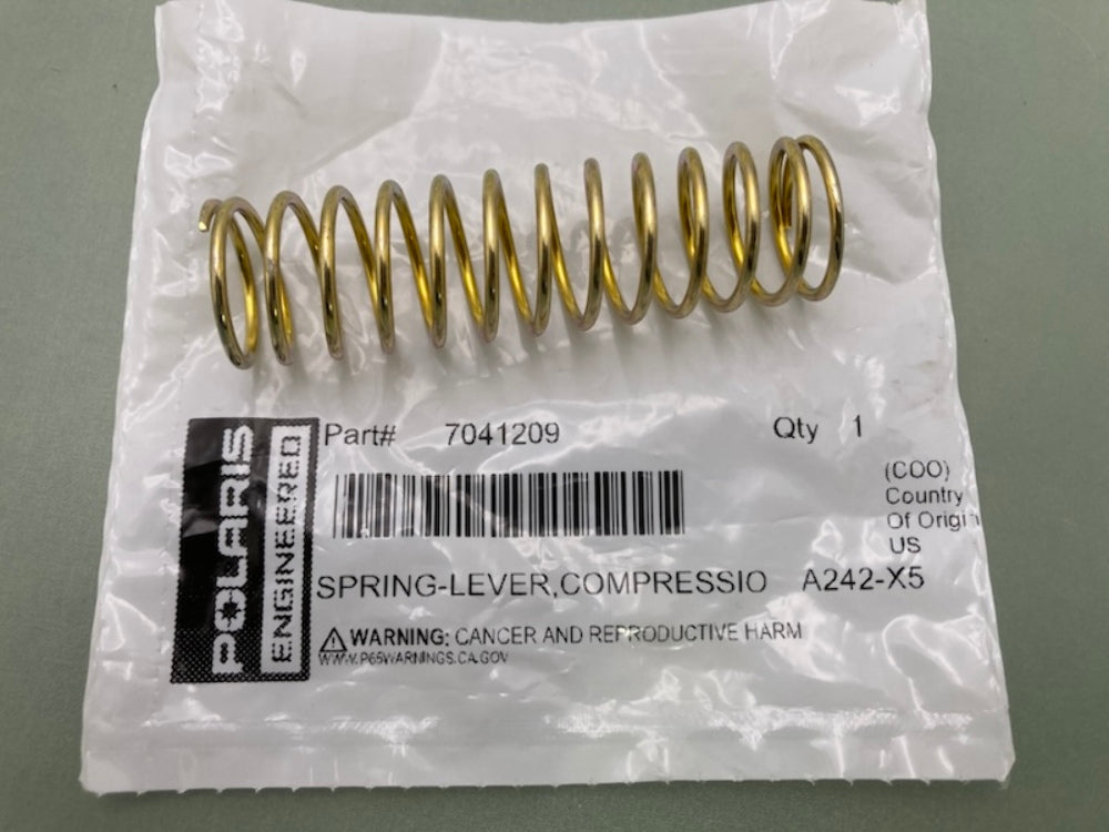 Polaris 7041209 Compression Spring Lever New Genuine