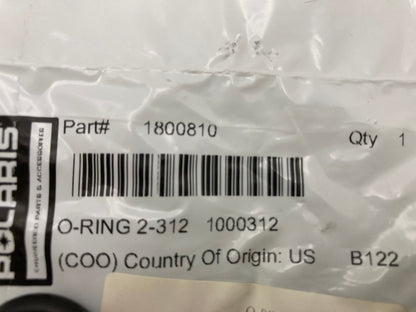 Qty 2 Polaris 1800810 O-Ring 2-312 New Genuine