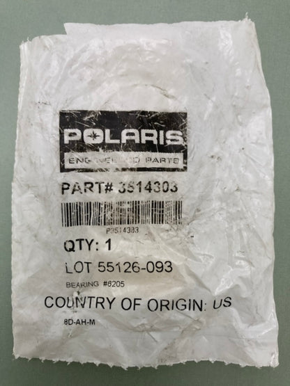 Polaris 3514303 Bearing #6205 New Genuine