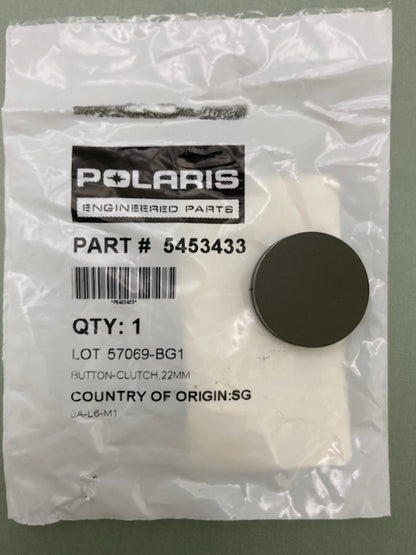 Polaris 5453433 Clutch Button 22mm New Genuine