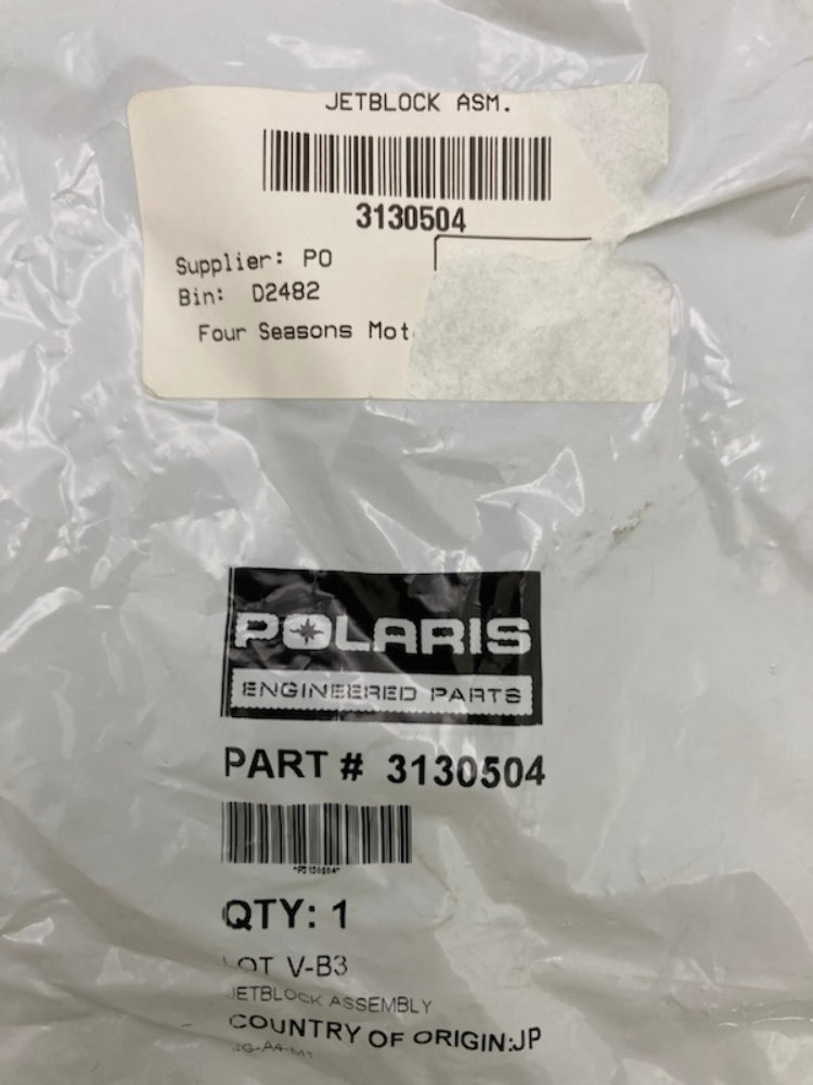 Polaris 3130504 Jetblock Assembly New Genuine