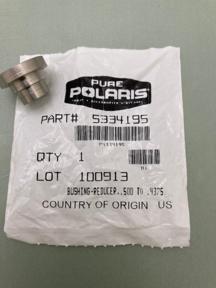 Qty 2 Polaris 5334195 Reducer Bushing .500 to .4375 New Genuine