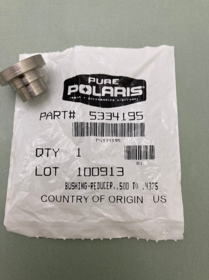 Qty 2 Polaris 5334195 Reducer Bushing .500 to .4375 New Genuine