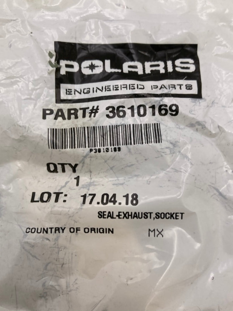 Polaris 3610169 Exhaust Socket Seal New Genuine