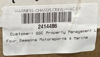 Polaris 2414486 Harness-Chassis, Crew, Hvac, Sip New Genuine