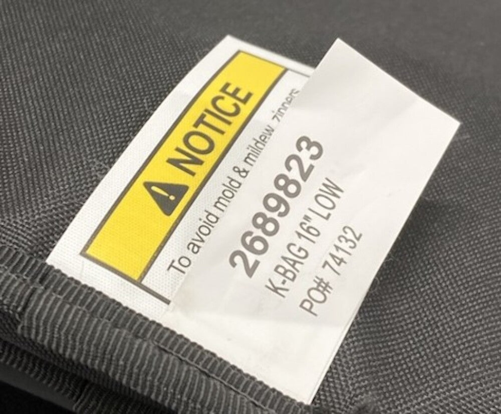 Polaris 2884455 Lock & Ride Flex Adventure Tunnel Bag, Low 16" New Genuine