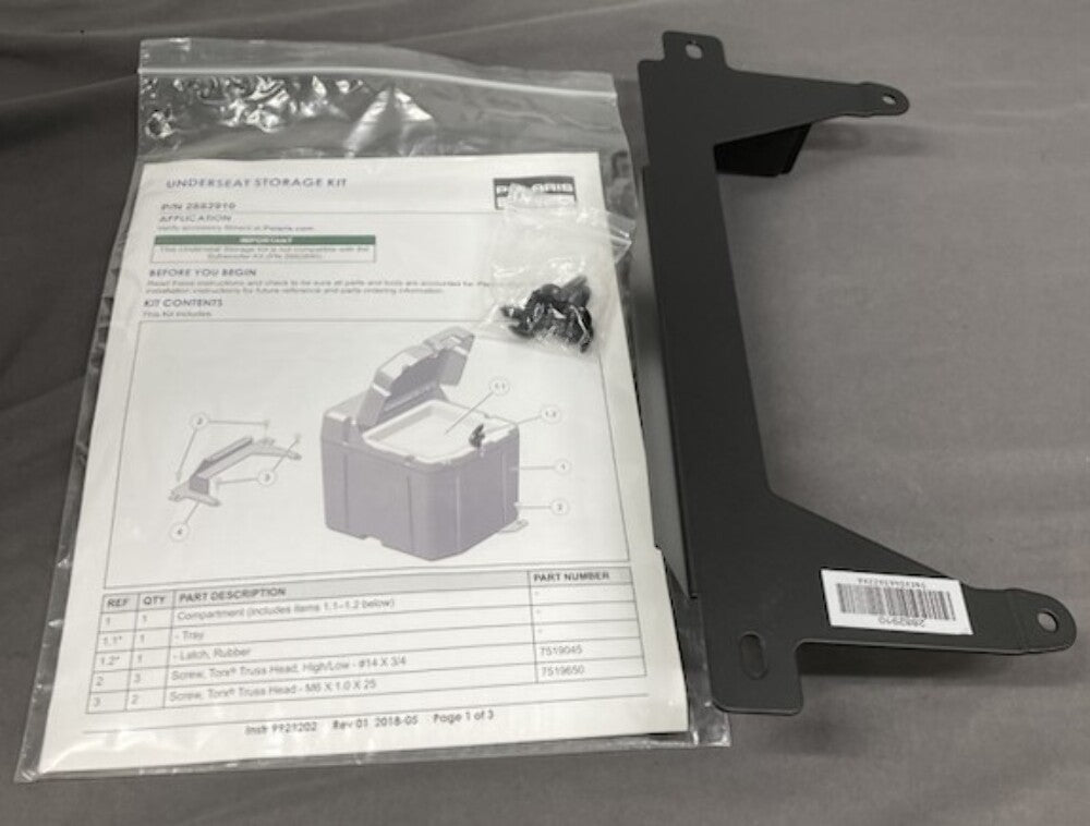 Polaris 2882910 K-Accy, Storage, Underseat, Zs Kit New Genuine