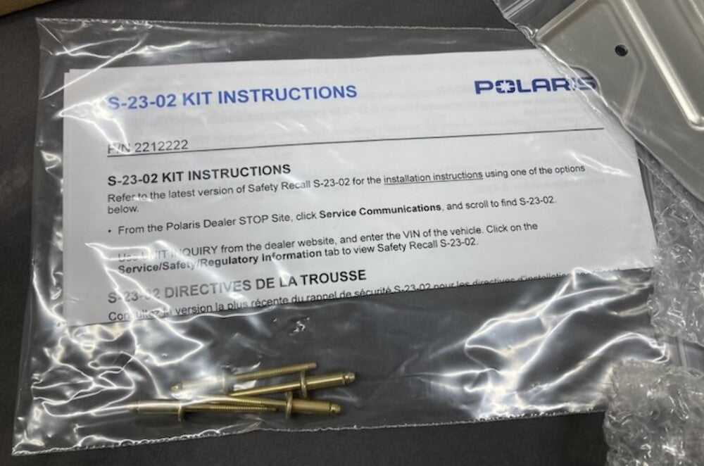 Polaris 2212222 K-Service RMK Clutch Guard New Genuine