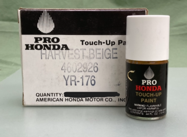 Honda 4602926 Harvest Beige Touch-Up Paint YR-176 New Genuine
