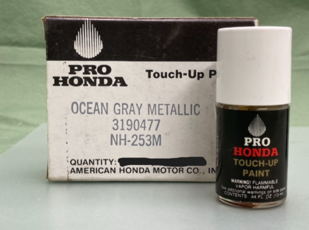 Honda 3190477 Ocean Gray Metallic Touch-Up Paint NH-253M New Genuine
