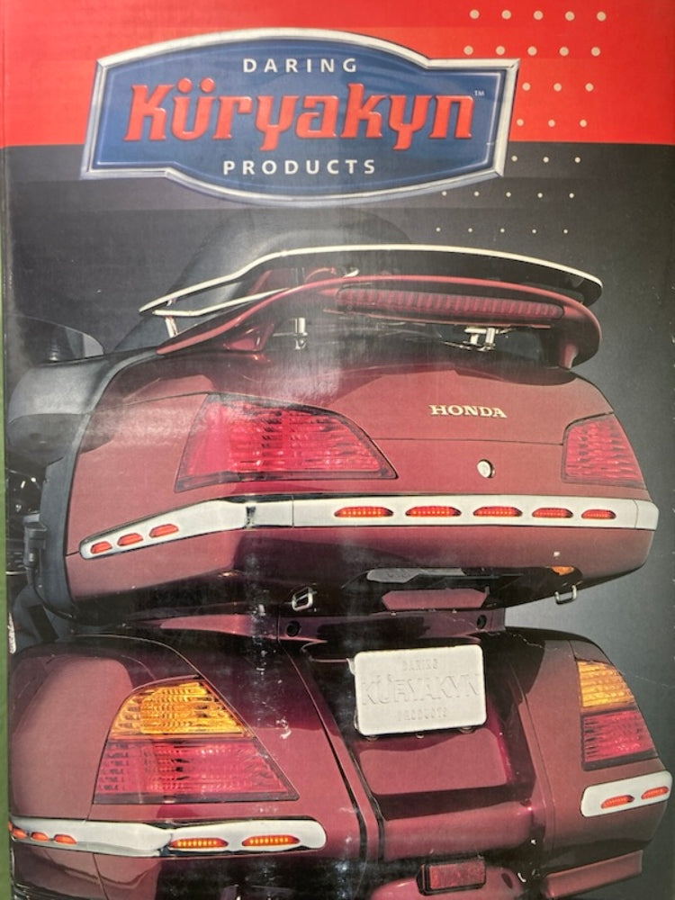 Kuryakyn 3741 LED Trunk Molding Lights 3 PC Orange/Black 3201 New Genuine
