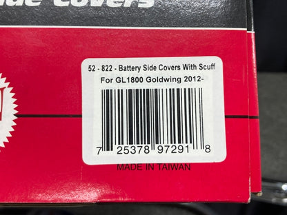 Show Chrome 52-822 Battery Side Covers New Genuine