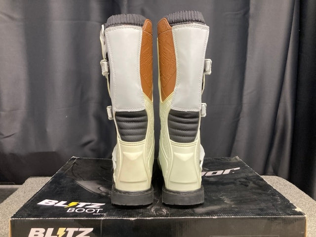 Thor 3410-1059 Blitz Boot MX Size 9 White New Genuine