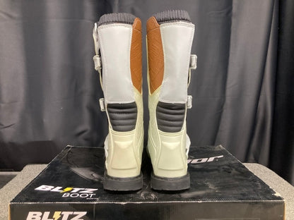 Thor 3410-1059 Blitz Boot MX Size 9 White New Genuine