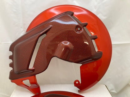Kuryakyn 3763 GL1800 Rotor Cover Orange Carbon New Genuine