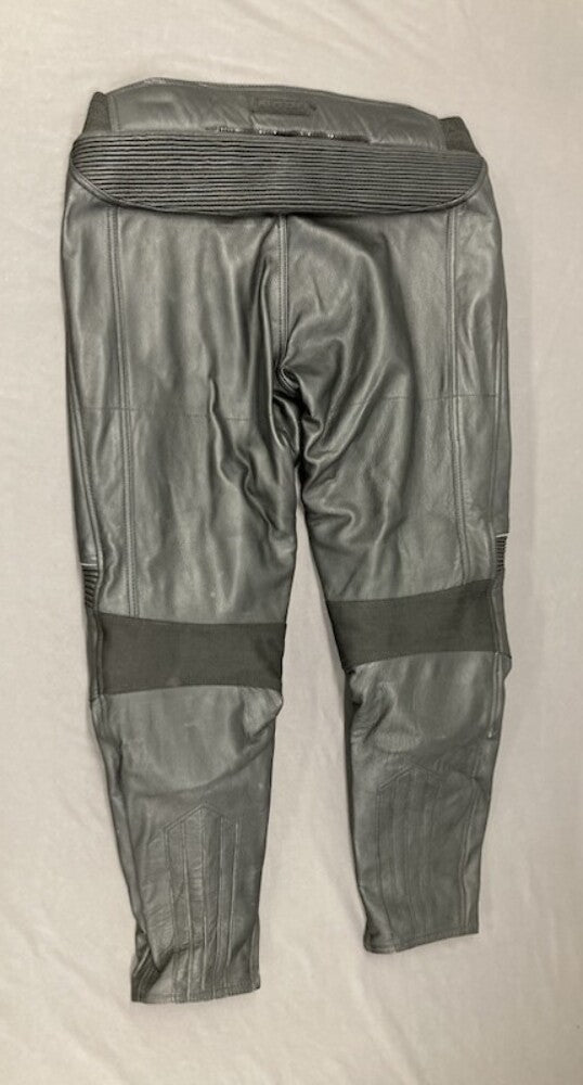 Noru 7356210538 Kuro Men's Size 38 Leather Knee Pad Pants Black New Genuine
