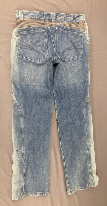 Joe Rocket 9054-1032 Men's Size 32 Knee Pad Denim Jeans Blue New Genuine