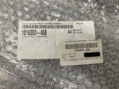 Polaris 5340278-458 Stabilizer Tube, Matte Black New Genuine