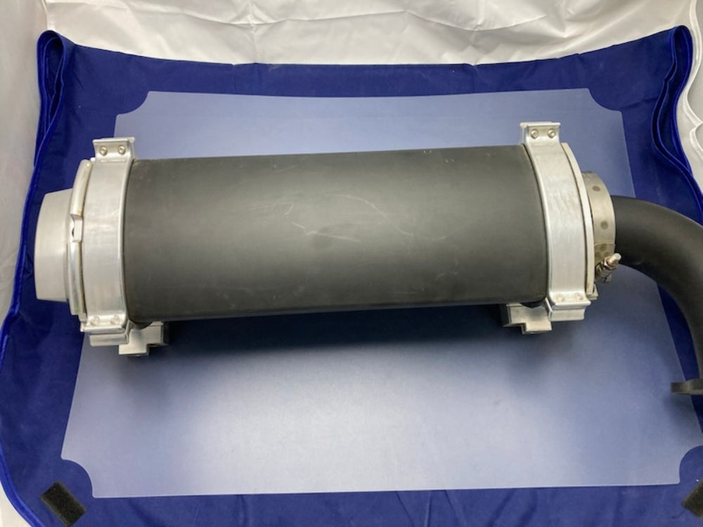 Bikeman 17-318-SB RZR XP Turbo Big Mo Stainless Black Slip-On Muffler New Genuine