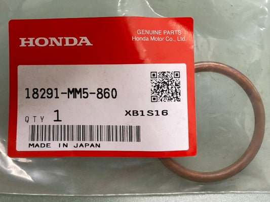 Honda 18291-MM5-860 Gasket, Ex., Pipe New Genuine