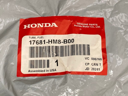 Honda 17681-HM8-B00 Tube, Fuel, New Genuine