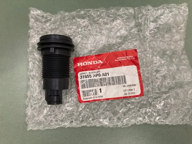 Honda 31655-HP0-A01 Socket, Accessory New Genuine