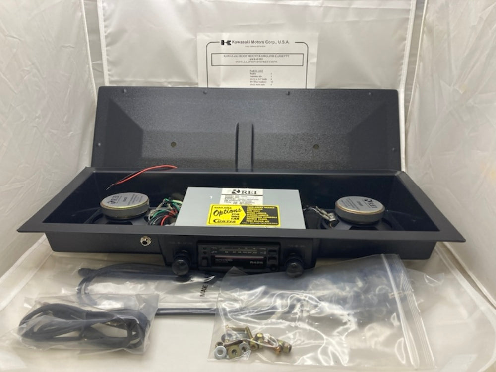 Kawasaki KAF-003 Roof Mount Radio And Cassette New Genuine