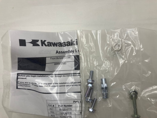 Kawasaki 99994-0383 Front Bumper Cover New Genuine