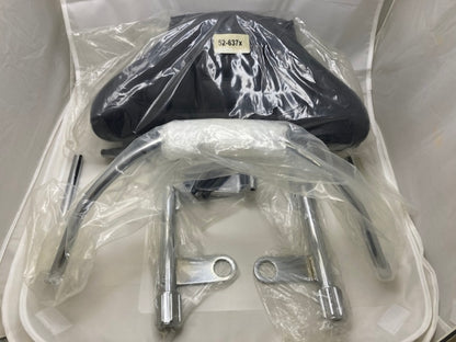 Show Chrome 52-637 Driver Backrest Kit New Genuine