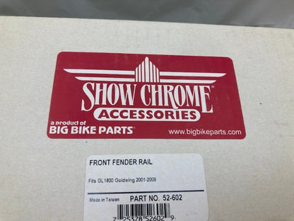 Show Chrome 52-602 Front Fender Rail GL1800 Goldwing 2001-2009 New Genuine